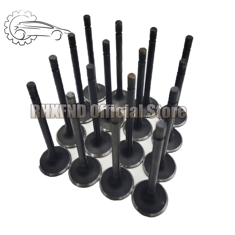 D4EA Intake Valve and Exhaust Valve For Hyundai SANTAFE TUCSON TRAJET ELANTRA 2.0L L4 16V 22211-27000 22212-27000
