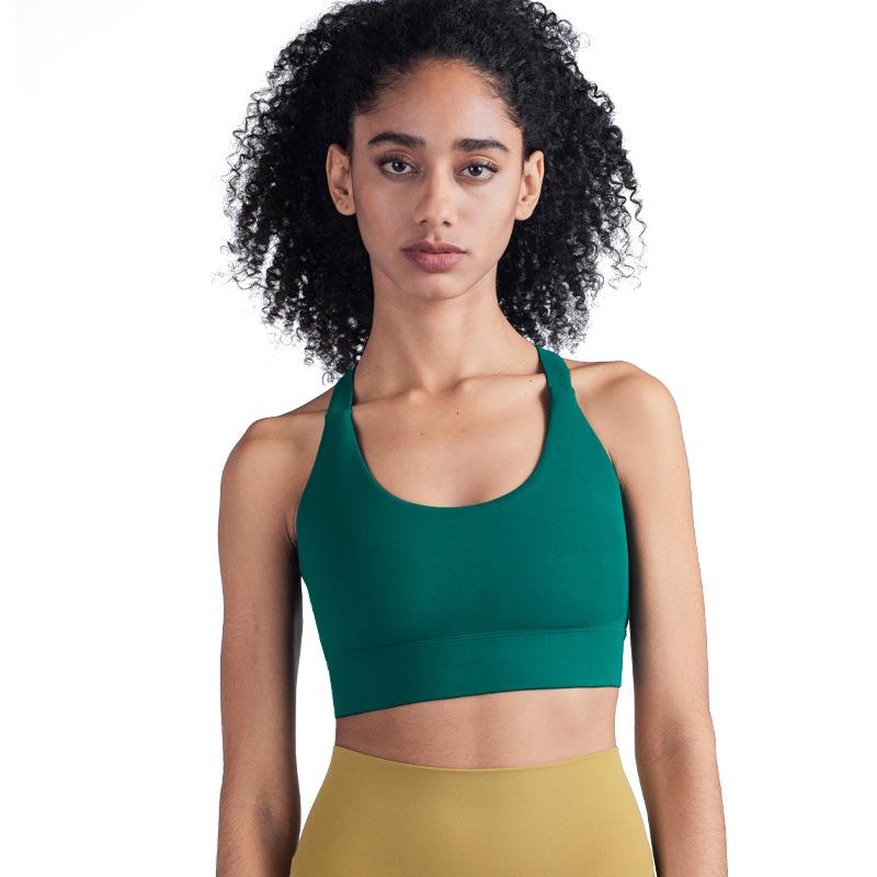 Women's Yoga Bra, Sports Bra, Breast Cinching, Waist Hugging, Fitness Vest