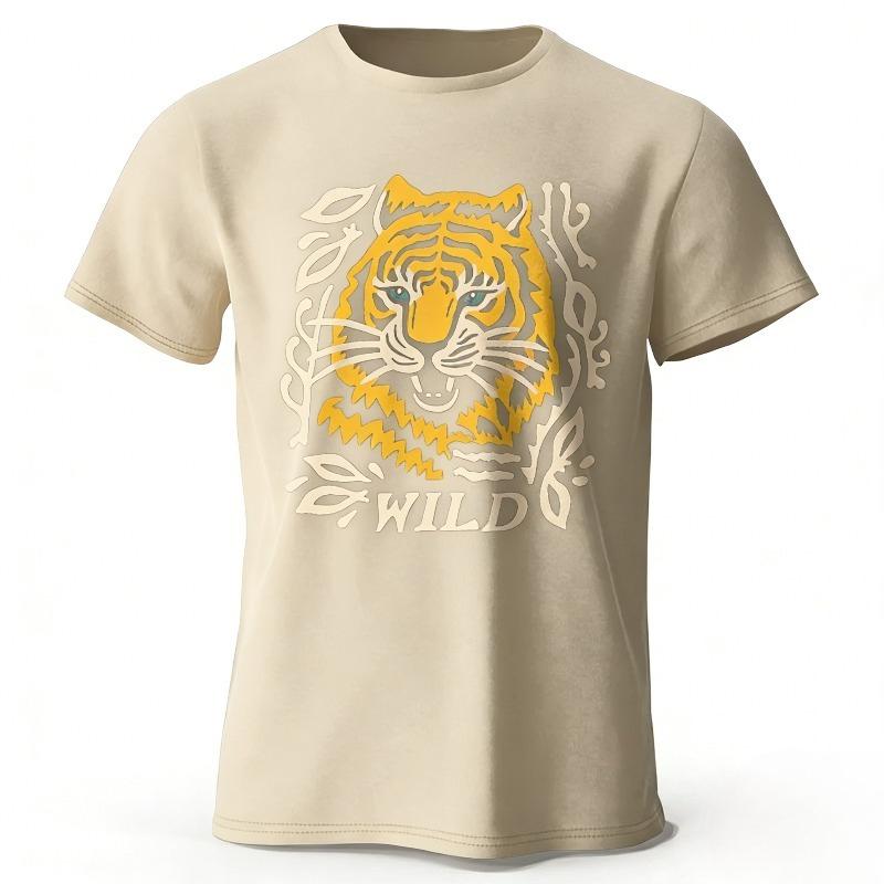Streetwear 100% Cotton T-Shirt Soft Fabric Round Neck Short Sleeve Tee Unisex Look Harajuku Casual Fabric Simple Stylish Surmmer