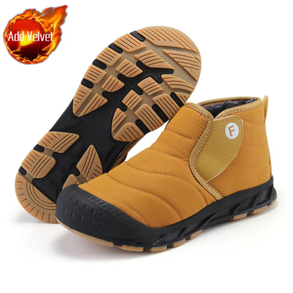 

Обувь для походов на открытом воздухе, противоскользящая, мужская, зимняя, брендовая, на платформе, флисовая, новинка, мужские зимние ботинки, оригинальные предложения, роскошная мода 47