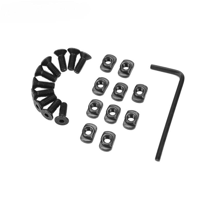 10pcs Mlok Screw Nut Combination