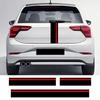 Car Hood Bonnet Roof Trunk Stickers For VW Volkswagen Polo 6R 6C 9N2 9J GTI PVC Racing Style Vinyl Decals Auto Decor Accessories