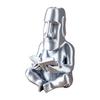 DYS 3D Printed Reading Moai Figurine Ornament, Cross-Legged Sitting Statue Desktop Decoration, Creative Sculpture, Unique Gift for Students Office