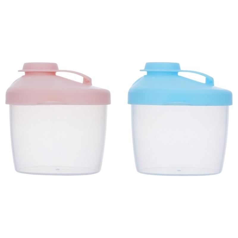 Travel Milk Powder Storaeg Box Formula Container Detachable Feature for Single Use Feeding and Easy Storage