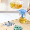 Kitchen Funnel Foldable Funnel Silicone Funnels Portable Funnels For Fuel Beer Oil Filling Bottles Pot Funnel Kitchen Tools