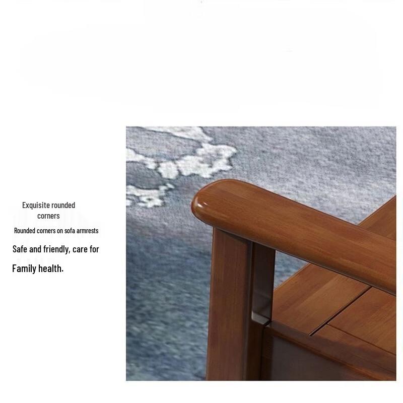 Miling Economic Solid Wood Sofa Set