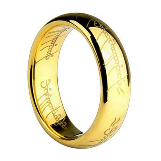 💰Kaufe Mode Titan Party Geschenk Stahl Ringe Paare Liebhaber Eelegnt ...