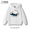 Children's Cartoon Pokémon Snorlax Printed Pullover Clothes Boys Girls Autumn and Winter Casual Fashion Warm Hooded Sweatshirt