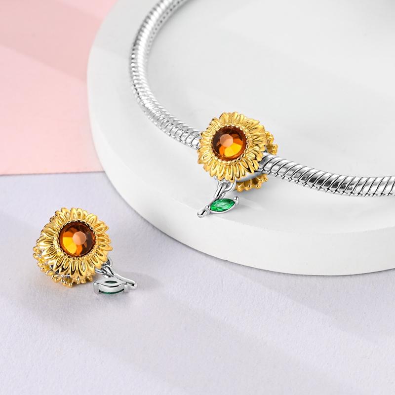 New In Charms Pendant Beads Copper Fit Original Bracelet Jewellery For Women Diy Party