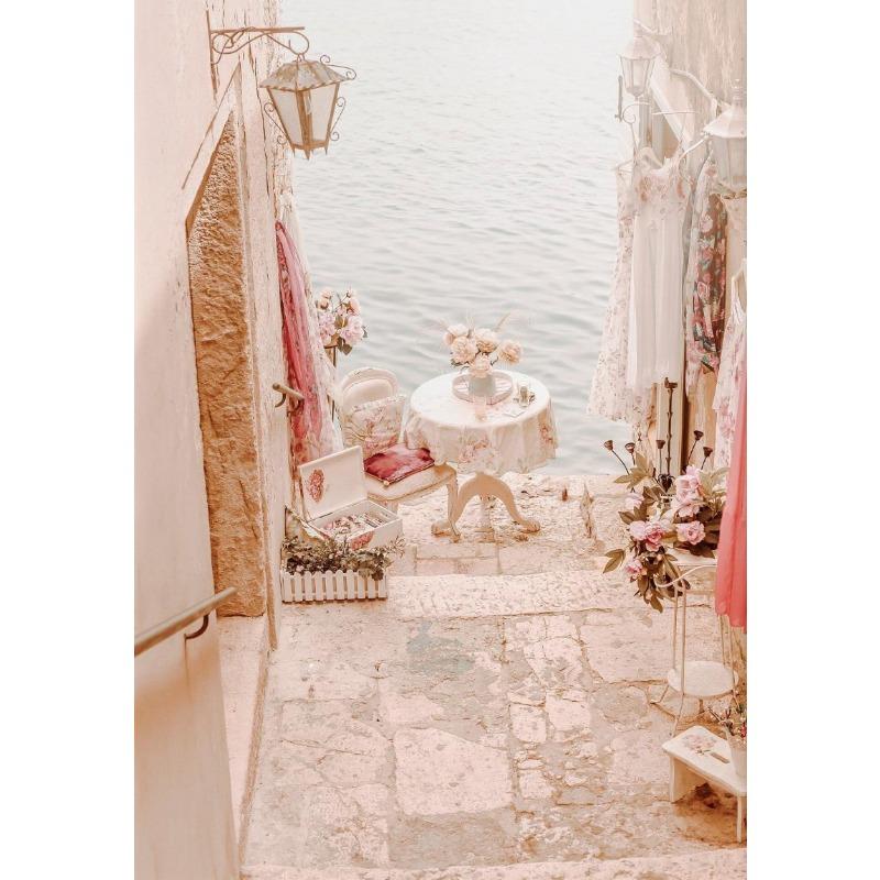 Classic Tourist City Italian Architecture Street Nordic Posters Prints Canvas Painting Wall Art Picture Living Room Home Decor