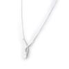 Les Trésors De Lily [D6730] - Collier Argent 'Tentation' Blanc argenté (rhodié) - 3 cm