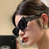 Retro Square Large Frame Sunglasses in Jelly Colors - Trendy Influencer Style