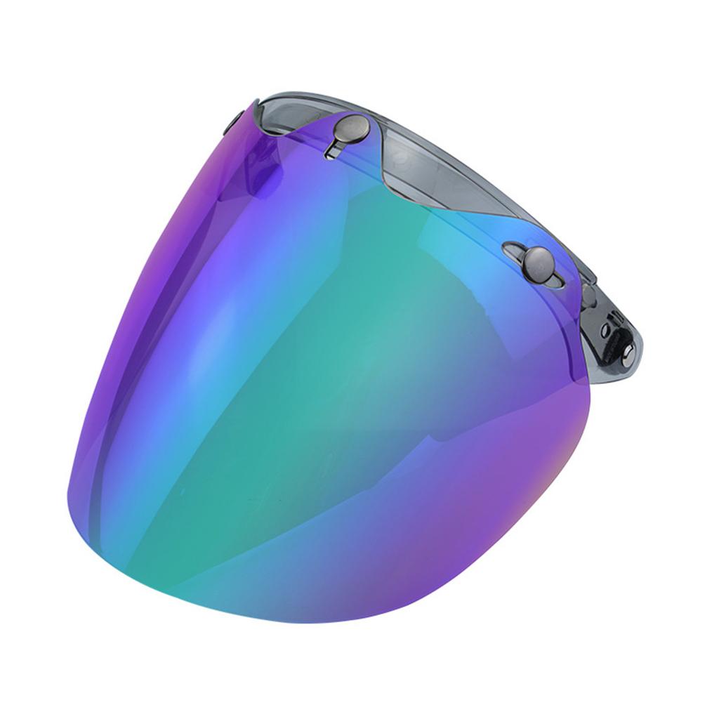 3-Snap Shield for Motorcycle Helmet