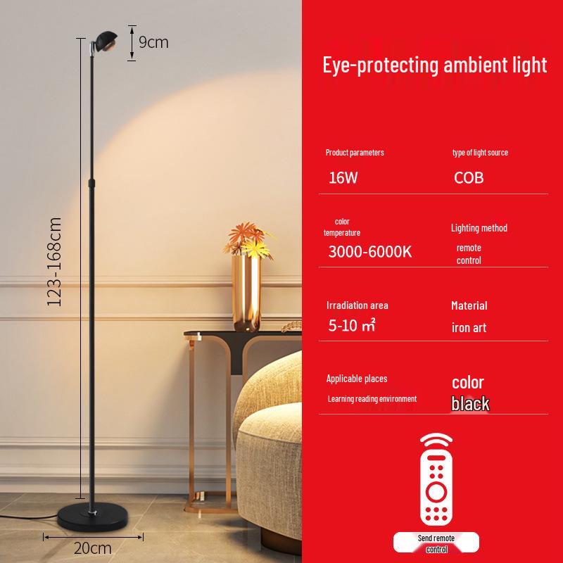 Luxury Corner Floor Lamp: Designer Style for Living Room, Bedroom, or Reading Nook