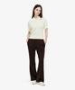 Lacoste Women'S Striped Sweater Polo Shirt Pf710E-56G Uyb