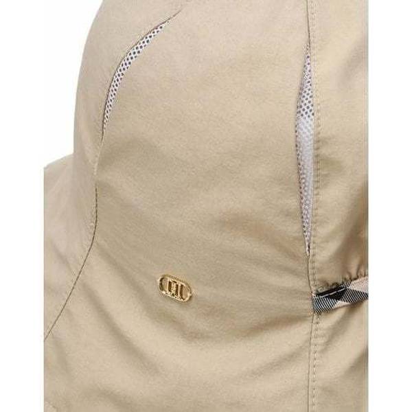 Daks Beige Bucket Hat [back Banding] Slit Point Checkstrap Dche6e227iv