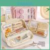 Canvas Multicompartment Pencil Case With Detachable Design For Students And School Use
