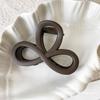 Solid Hollow Bow Hair Claws For Women Girls Sweet Hair Ornament Back Head Hair Clips Headband Hair Accessories