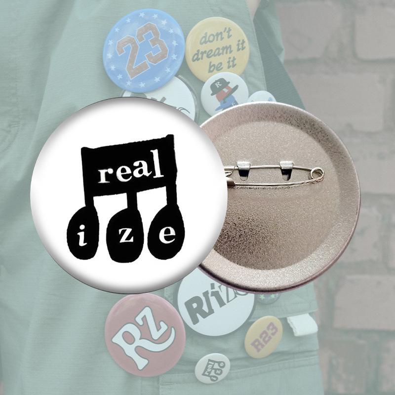 RIIZE Tinplate Badge & Mirror Keychain - Ba Ji Pulling Chair Shotaro Star Merchandise Badge