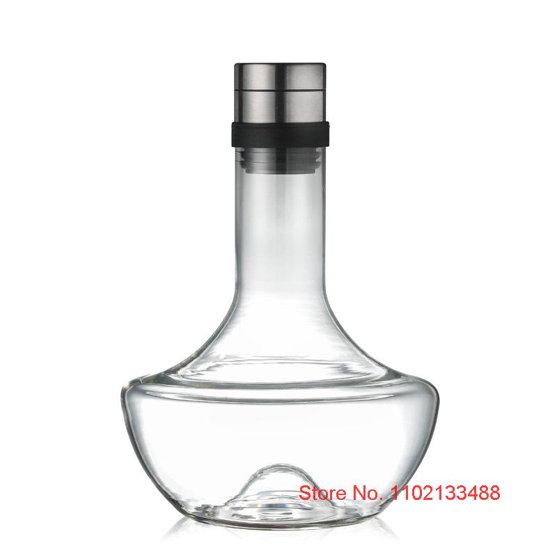 1000ml Big Decanter Upside Down Decanter Lead Free Crystal Wine Dispenser Red Wine Breathing Sober Container Bottle Jug Pourer