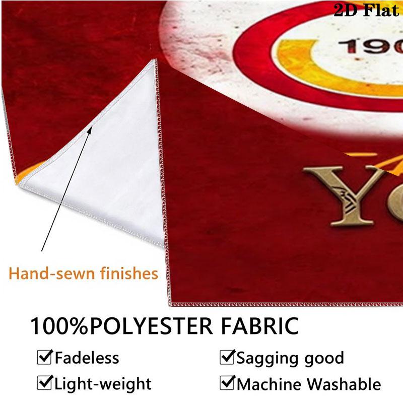 Galatasaray S Custom Name Wall Tapestry Aesthetic Wall Hanging Printed Fabric Blanket Decorative Tapestries for Bedroom Living Room Home Decor