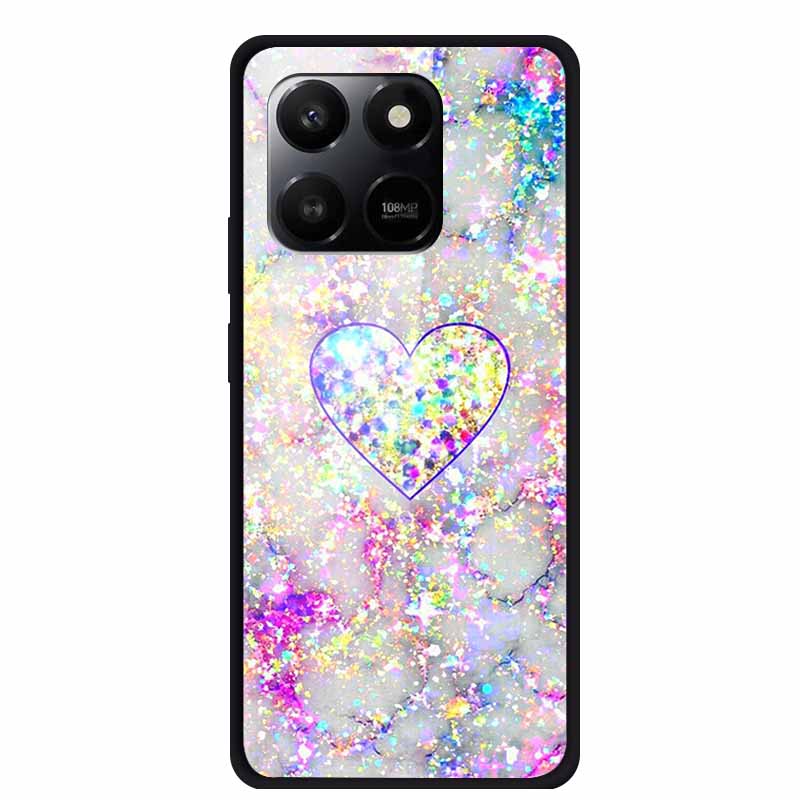 6.77" Glass Back Cover For Honor 400 Smart X7d 2025 Case Tempered Glass Case For Honor Play 10T 5G Case Protective Fundas Shells