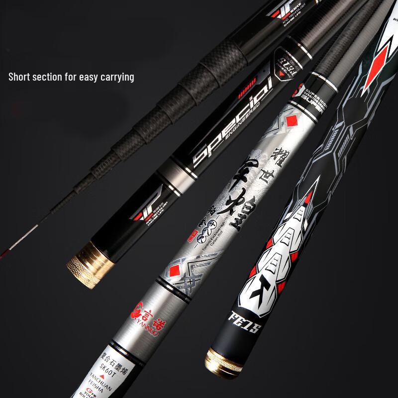 Brangdy High Carbon Telescopic Stream Fishing Rod