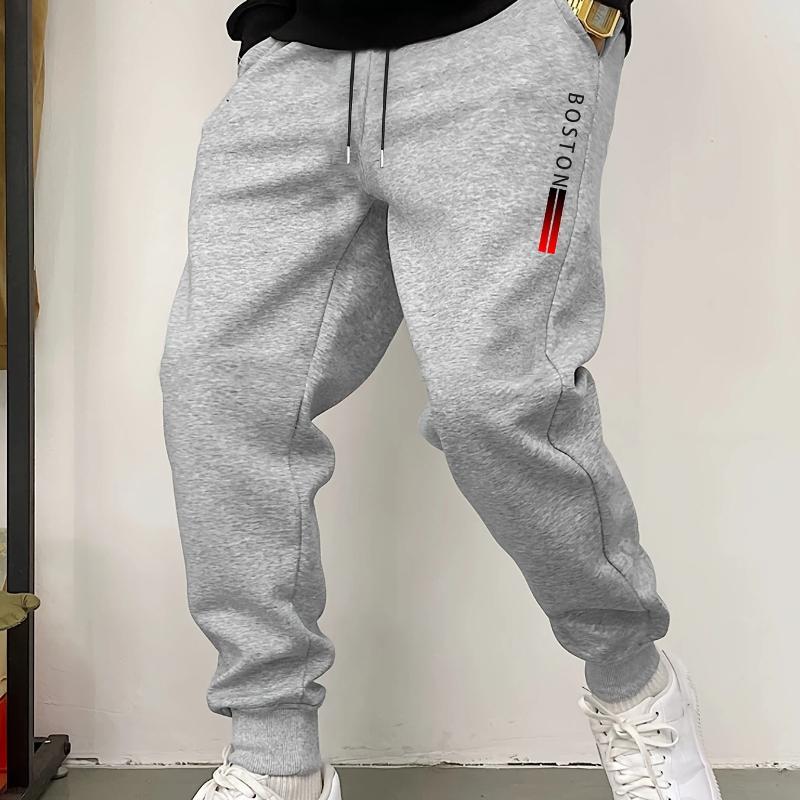 New Men's Casual Sweatpants, Autumn Winter Sports Pants, Winter Outdoor Casual Jogger Pants Men Pants Joggers