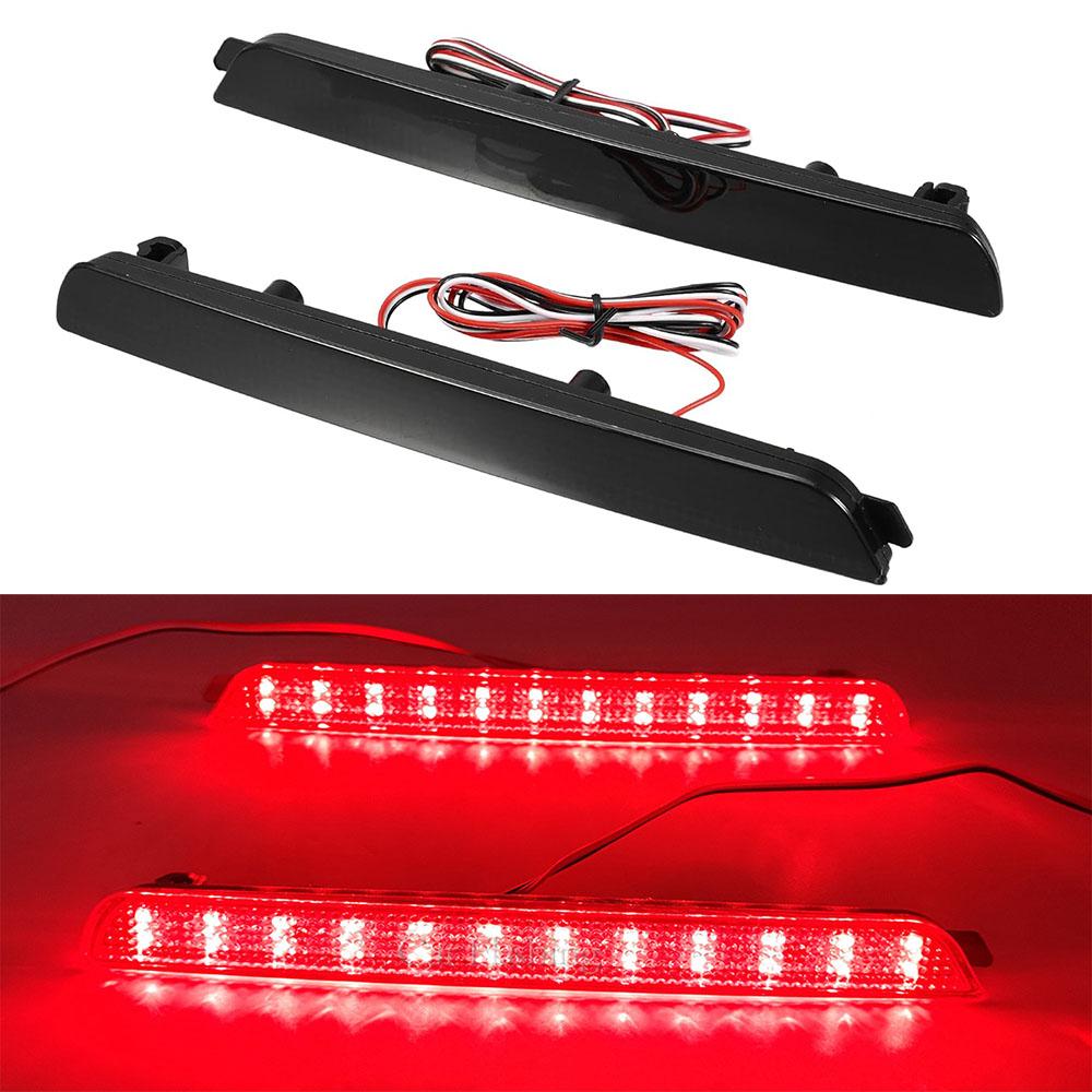 LED Rear Bumper Reflector Brake Light Lamps BN8R-51-5M0B For Mazda 3 2004-2009