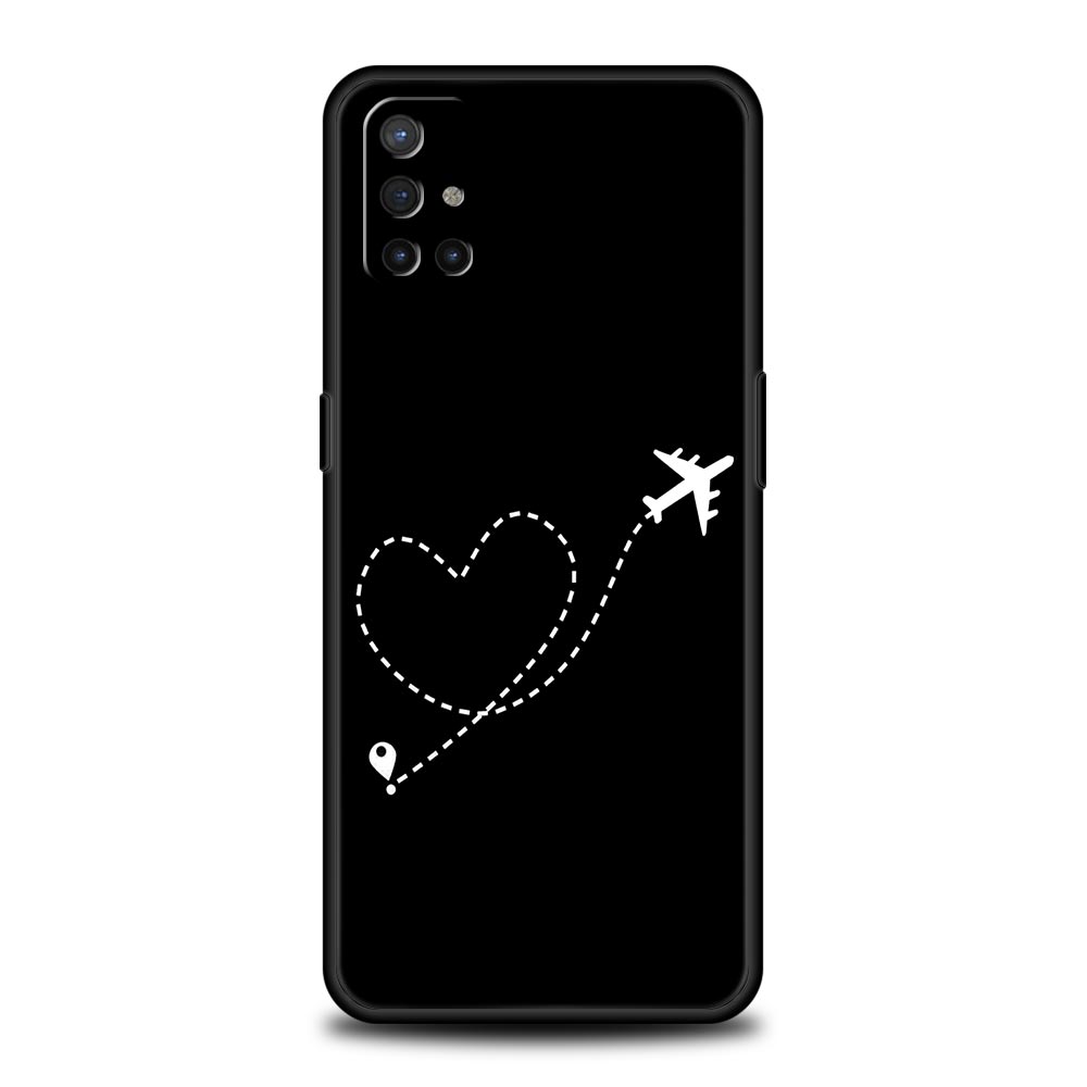 Fashion Planes World Map Travel Phone Case For OnePlus 12R 9R 12 11 10 Pro 9 8 7 7T 8T 10T 9RT Nord 2T N10 N200 CE 2 5G Cover