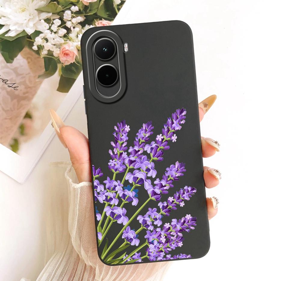 For Xiaomi Poco M7 Plus Case PocoM7 4G Pretty Girl Sunfower Painted Phone Case For Xiaomi Poco M7 Pro PocoM7 Plus 5G Soft Fundas