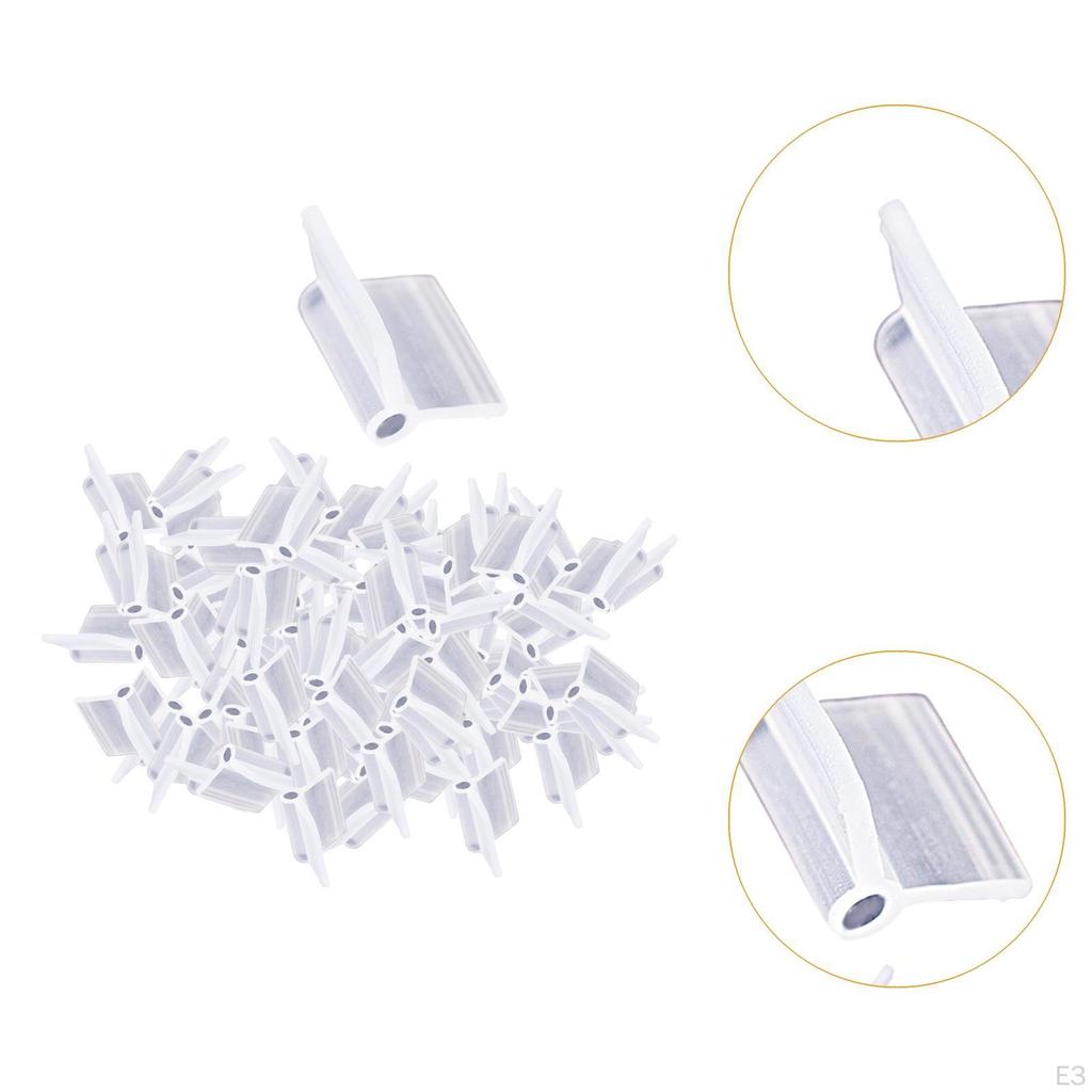 100 Garden Grafting Clips Support Plants Flower