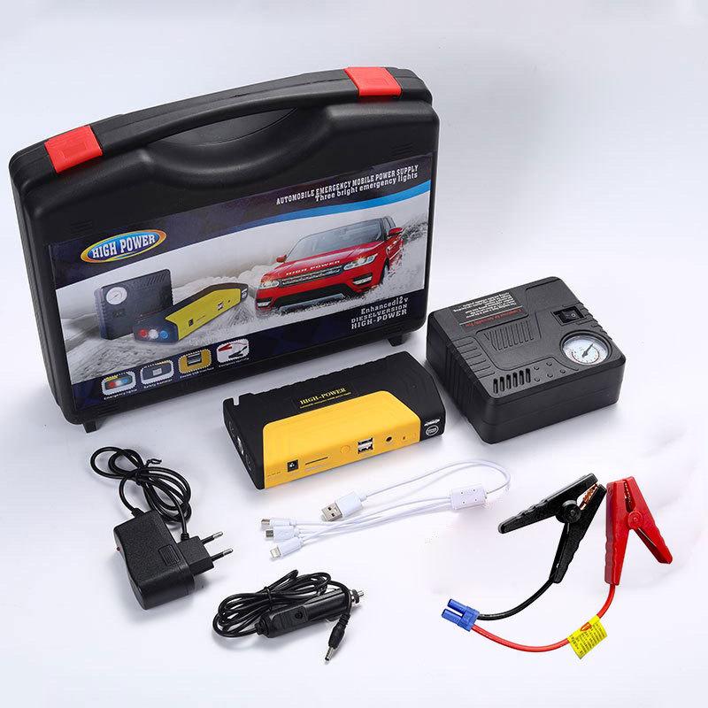 12V Multi-Function Portable Car Jump Starter & Emergency Power Supply
