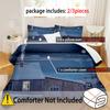Snowy hut pattern 3d Printed Quilt cover set Home Textiles Polyester Luxury Bedding Set Soft Comfortable Duvet Cover Pillowcases