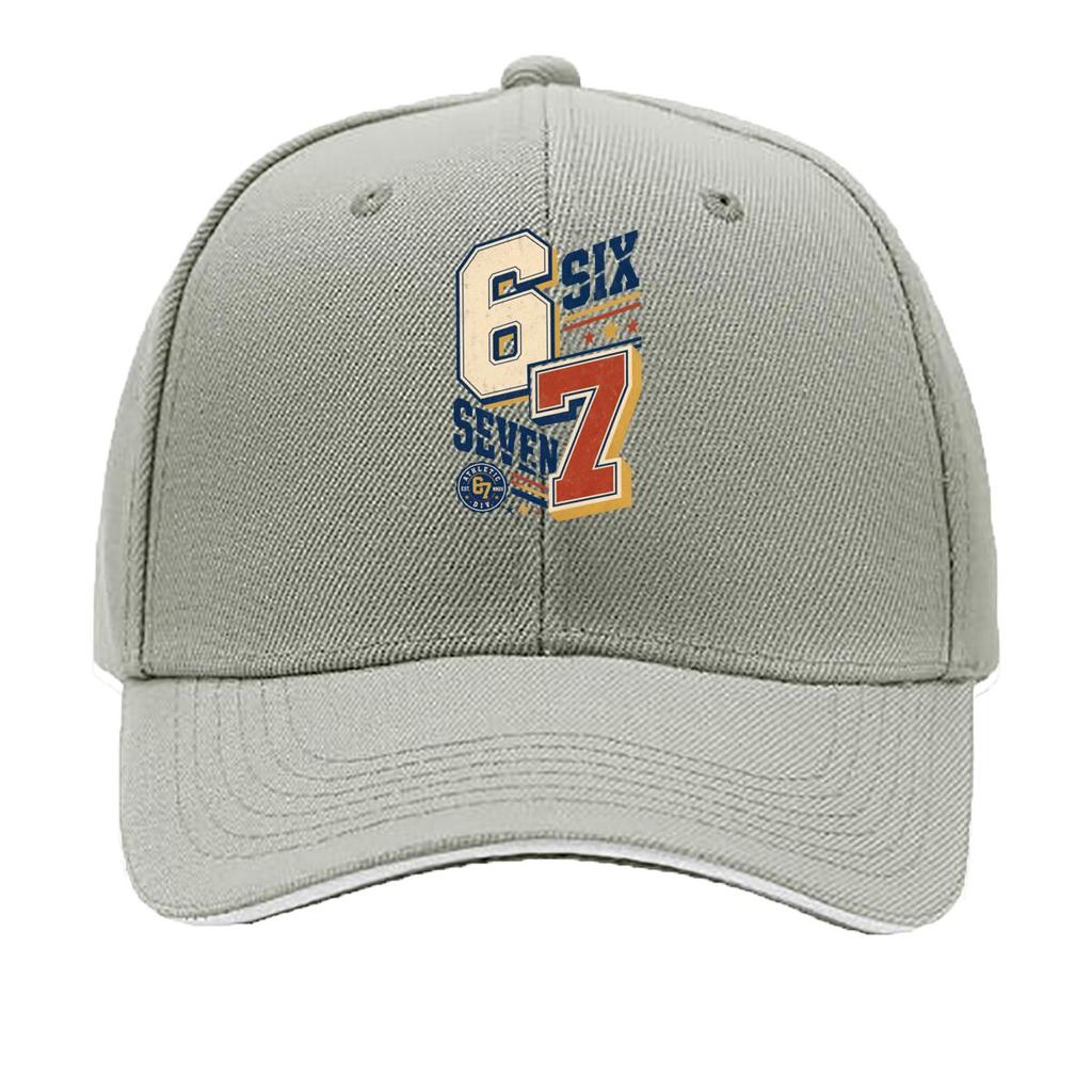 Retro Number Wordmark Street Graphic Sandwich Baseball Cap Sun Cap Outdoor Workouts Hat