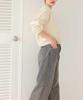 Titibait Crew Neck Free Ivory Sweat-Like Knit, AEXP4181, Women's, Size,