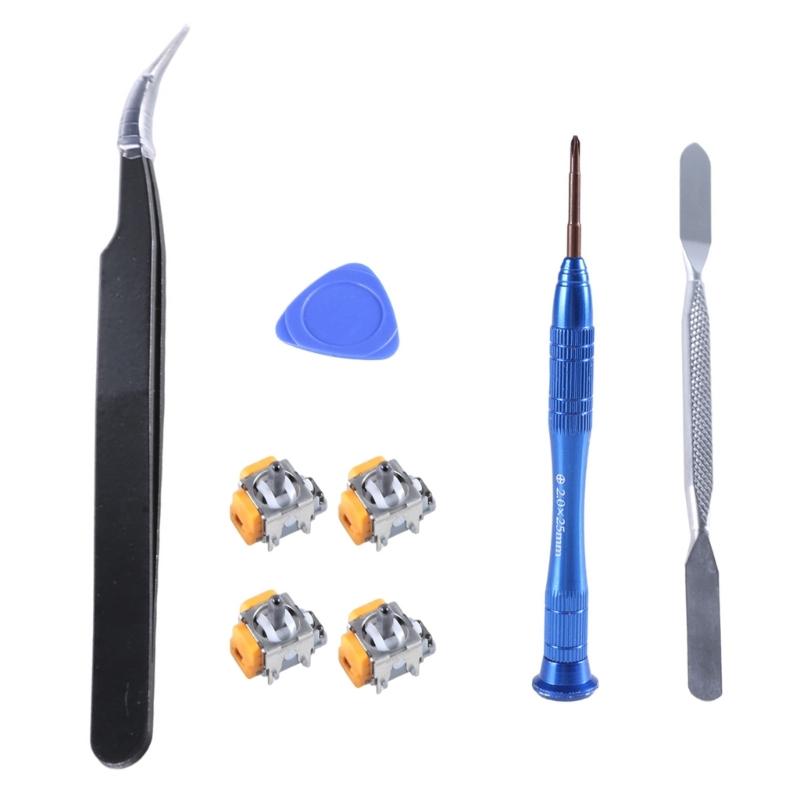 8 szt./zestaw Analogowy joystick Ulepszony zestaw Zestaw zamiennych akcesoriów dla kontrolera gry P5 Popraw wrażenia z kontroli gry