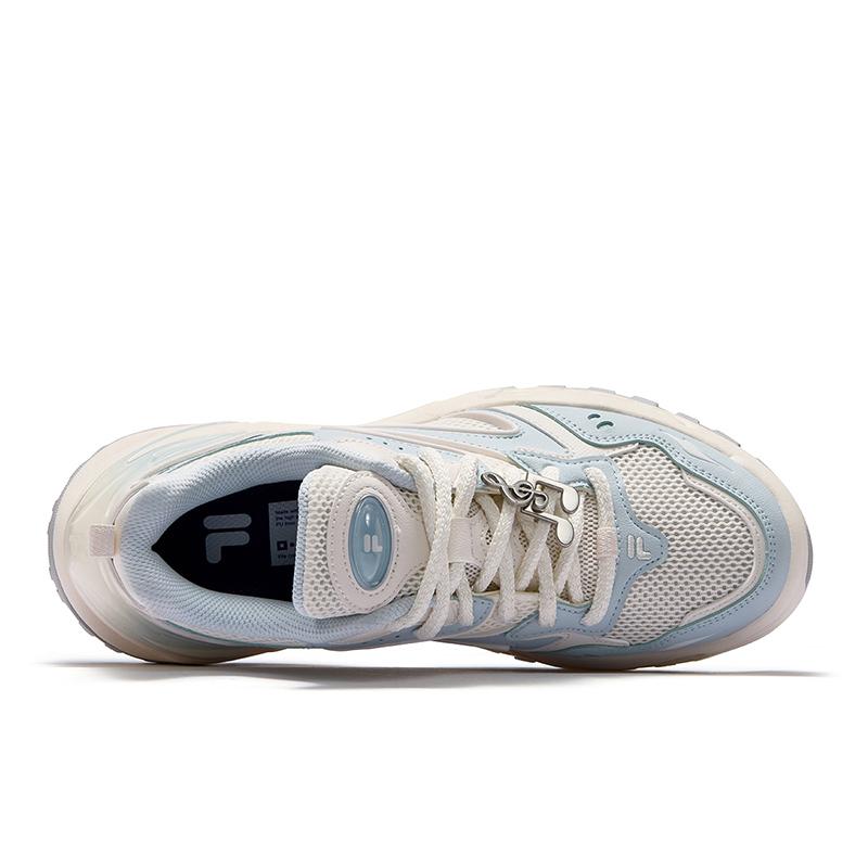 Fila Fusion EVA Soft Candy Casual Fashion Height Increasing Low Top Dad Shoes Women Sneakers Light-Blue T12W521013FSI