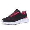 Popular men's new breathable fly-woven mesh sports shoes soft sole light running casual men's shoes tide