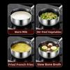 Versatile Fryer Pan Japanese Style Saucepan Kitchen Utensils Milk Pot  Home
