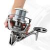 Metal 8000-14000Long Cast Bait Casting Spinning CNC Big Game Handle Longline Fishing Reel In Stock Large Saltwater Fishing Wheel