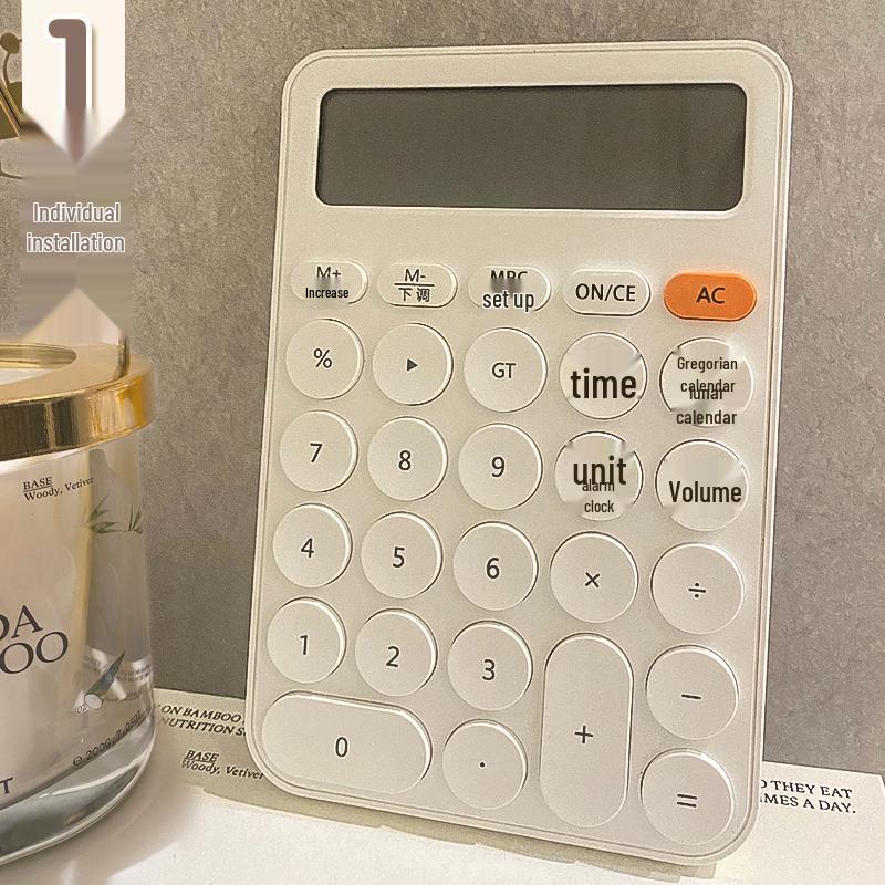 

High-Value Mini Calculator: Goddess Model, Office-Specific, Voice-Enabled, for Cute and Stylish Girls