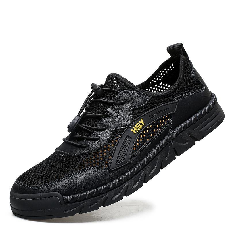 Scarpe casual da esterno traspiranti estive Scarpe da ginnastica da uomo Scarpe da passeggio antiscivolo Mocassini Scarpe da uomo