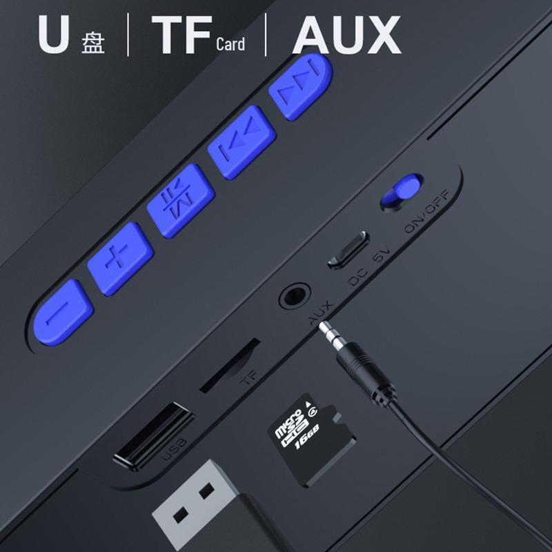 High Volume Portable Bluetooth Speaker - Surround Sound for Home, Car, and Outdoor Use