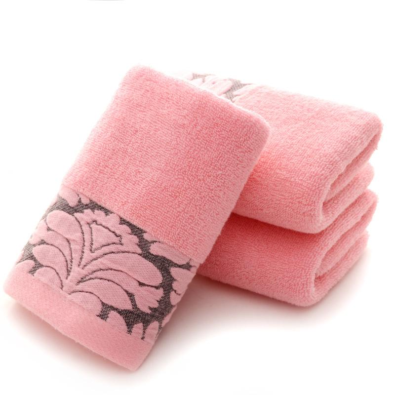 Jacquard Cotton Towel Soft Absorbent Thickened Face Towel Adult Face Towel No Hair Loss Gift Towel