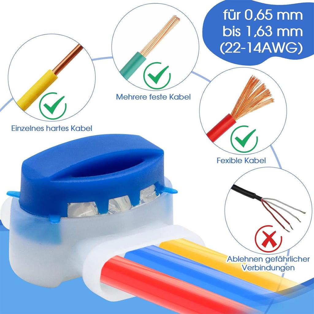 Convenient Grass Trimmer Kit Reliable Lawn Mower Wire Connector Set Ground Hooks Cable Connectors Perfect for Homeowners