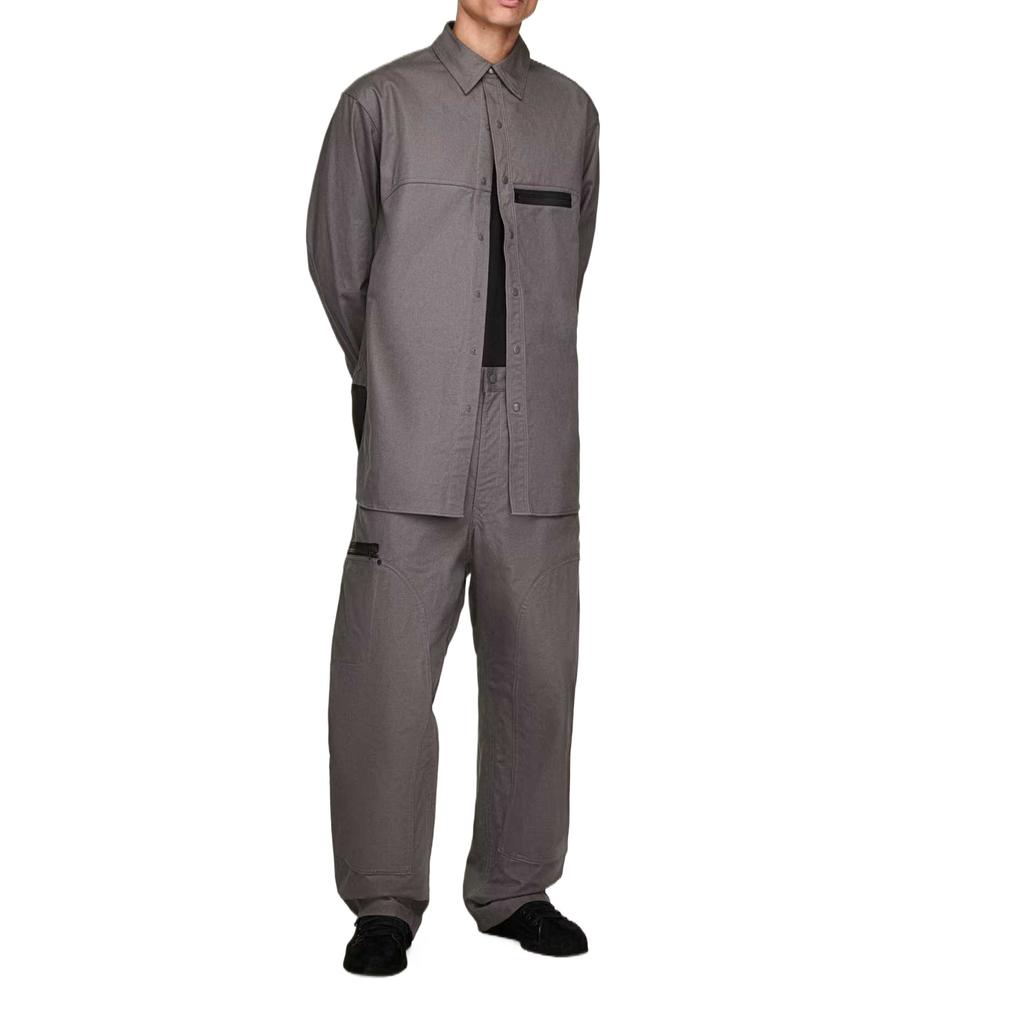 adidas Y-3 UT Twill Overshirt 'Granite' Men's KB2079