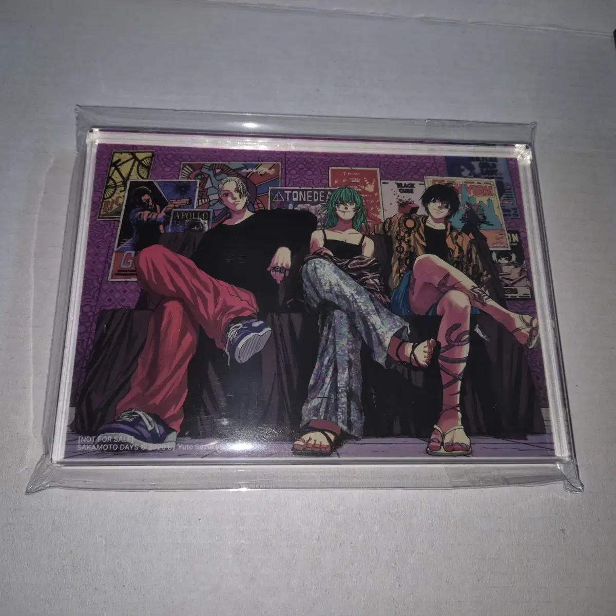 

Sakamoto Days Redy Books Goods Nagumo Jcc Акриловый блок Фотокарточка Лентикулярный