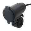 PD QC3.0 Doppel-USB-Ladebuchse Steckdose Netzteil mit wasserdichter staubdichter Abdeckung für 12/24V Auto Motorrad Boot ATV