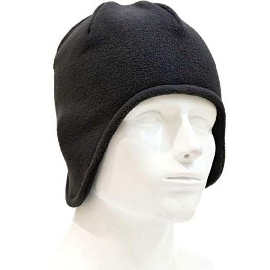 WFD Type Stretchable Fleece Cap Knit Hat Pilot Watch Flying Cold-Resistant Windproof Insulation Ear Muffs Covers Integrated Beanie Ear-Added Bicycle